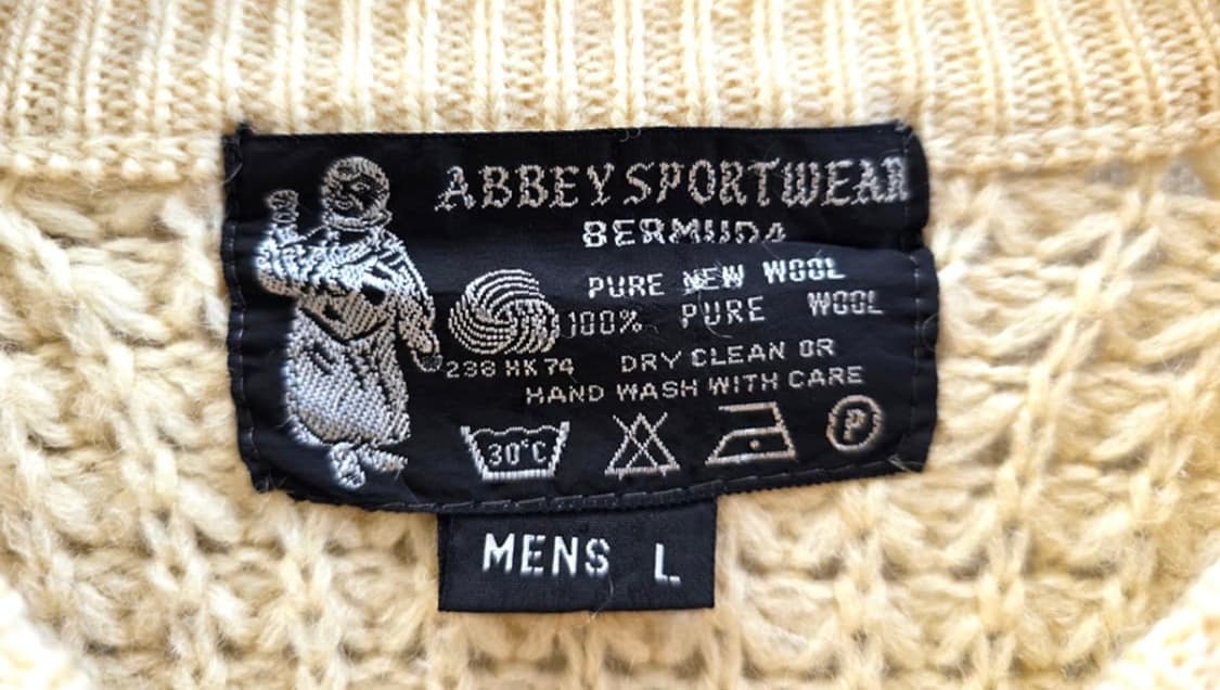 90s 빈티지 피셔맨 니트 상품이미지3