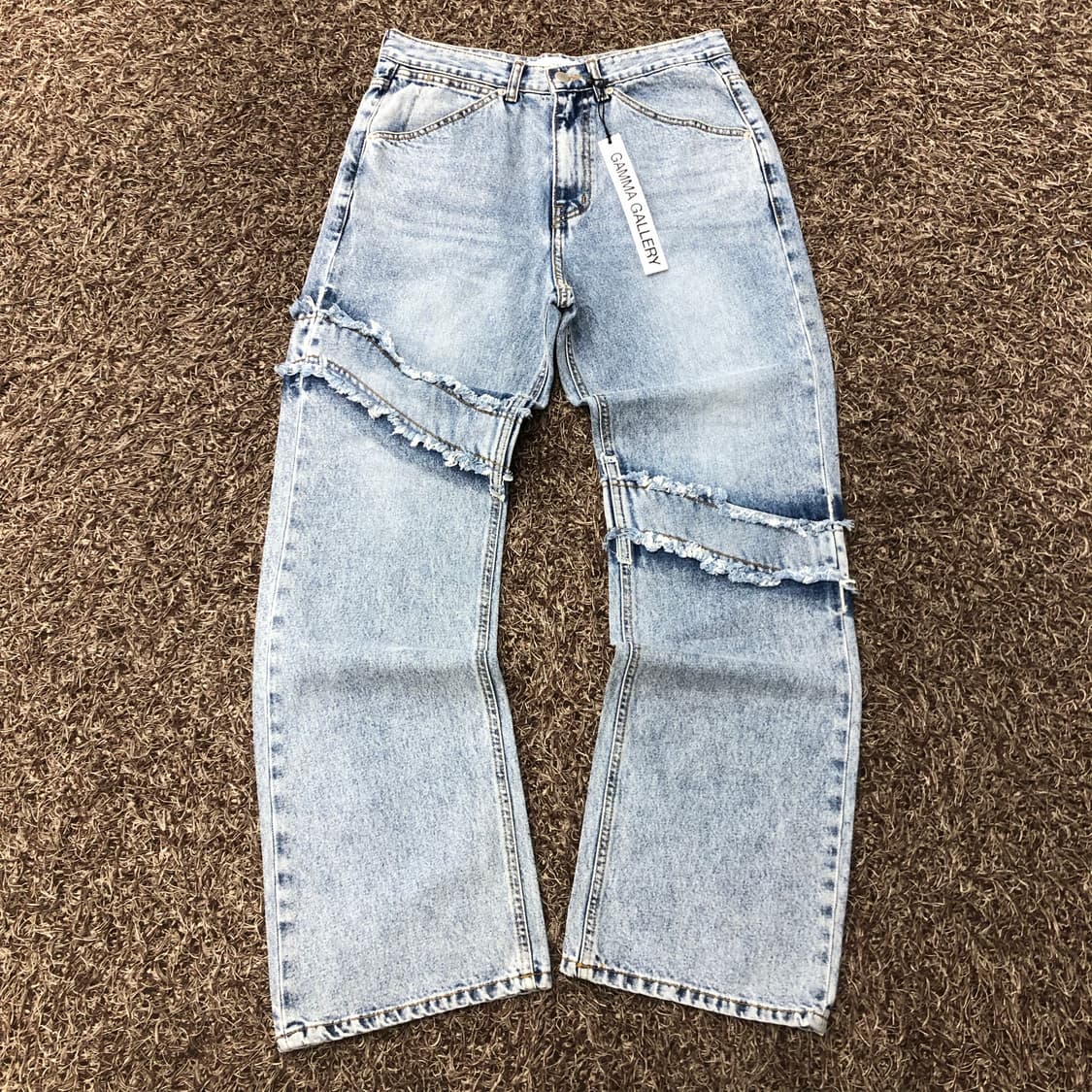 M 감마갤러리 웨이브진 데님 팬츠 상품이미지1