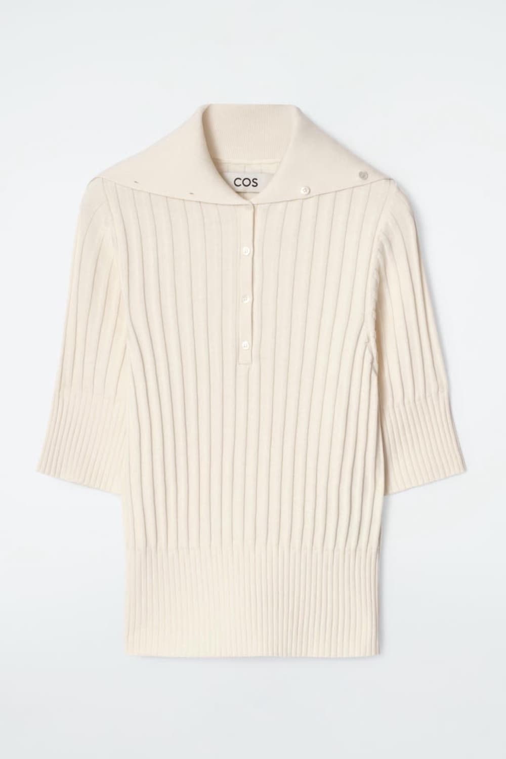 코스 실크 폴로 니트 탑 상품이미지4