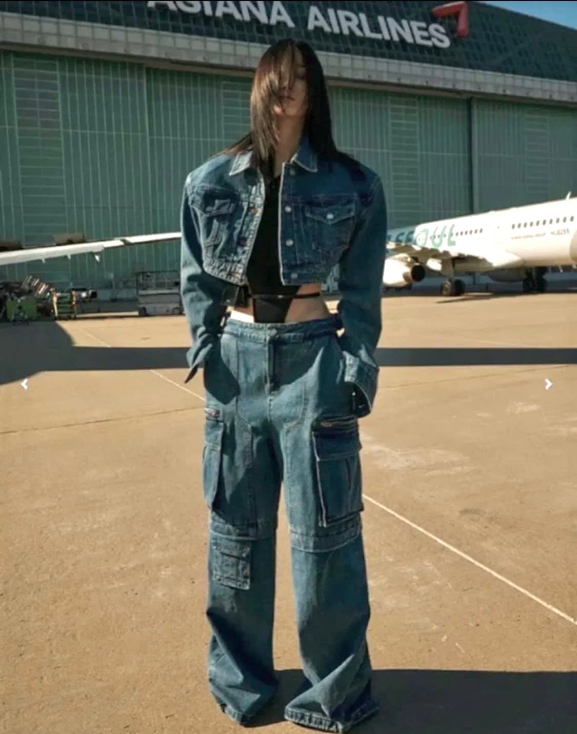 (38) Juun.J 준지 크롭 데님자켓 상품이미지1