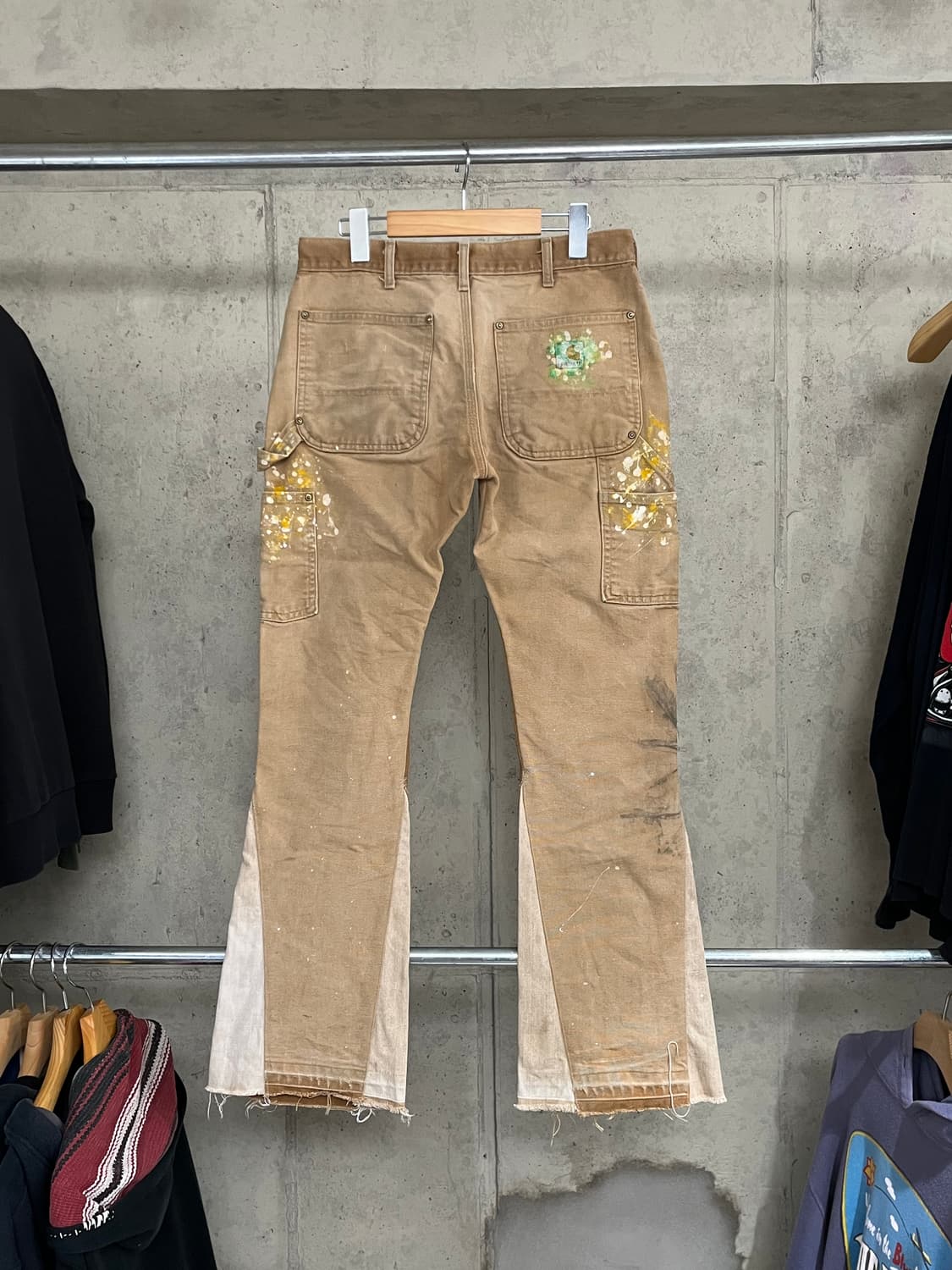 90's USA CARHARTT REMAKE CARPENTER PANTS 상품이미지4