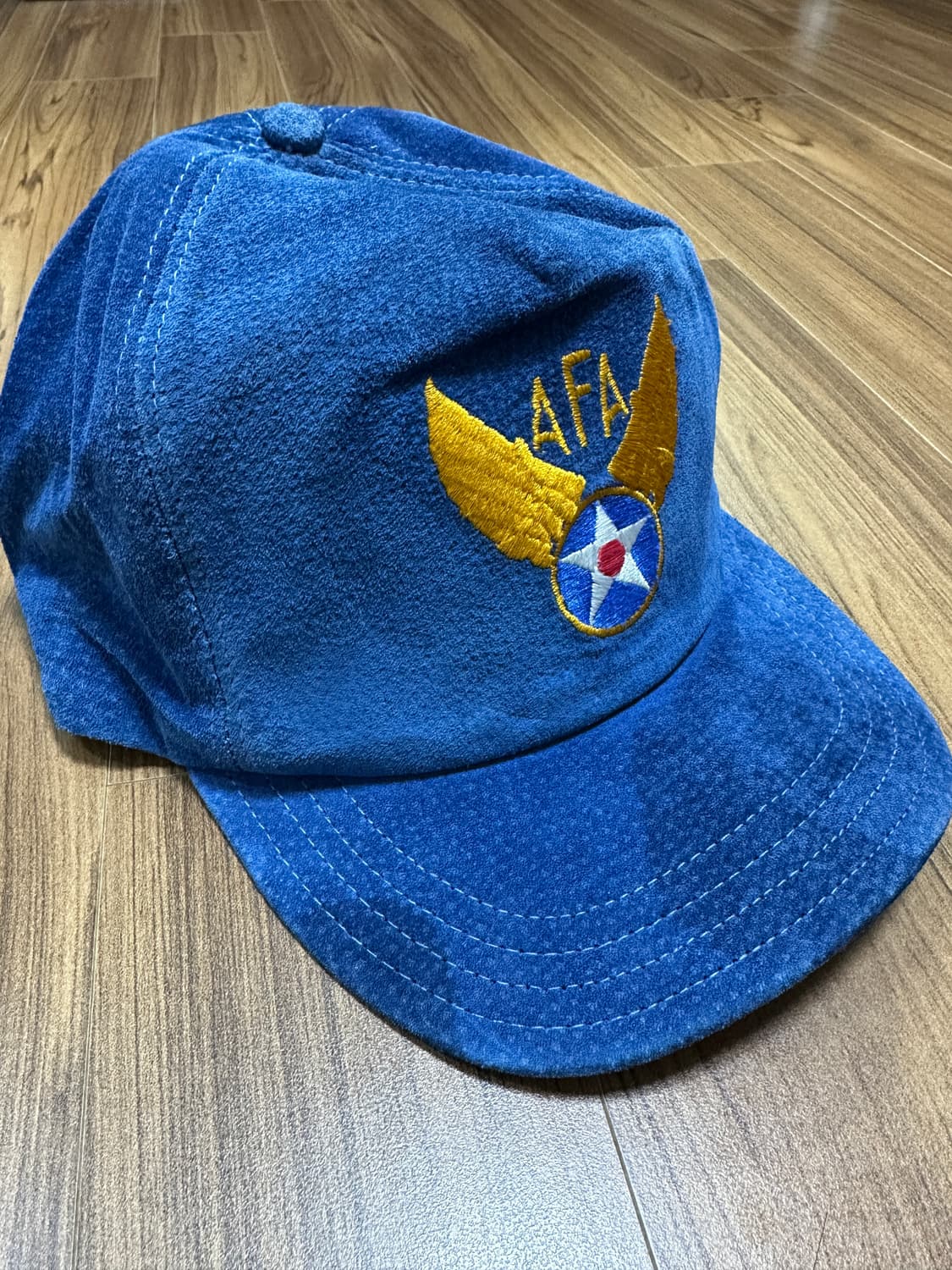 미 공군 AFA 스웨이드 모자(Made in USA) 상품이미지2