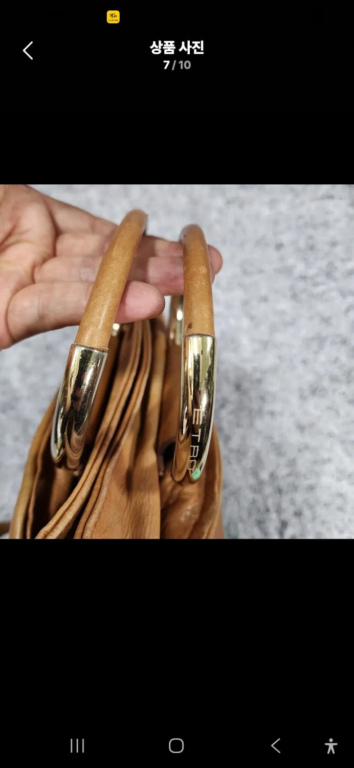 에트로 레드 토트백 숄더백 상품이미지7