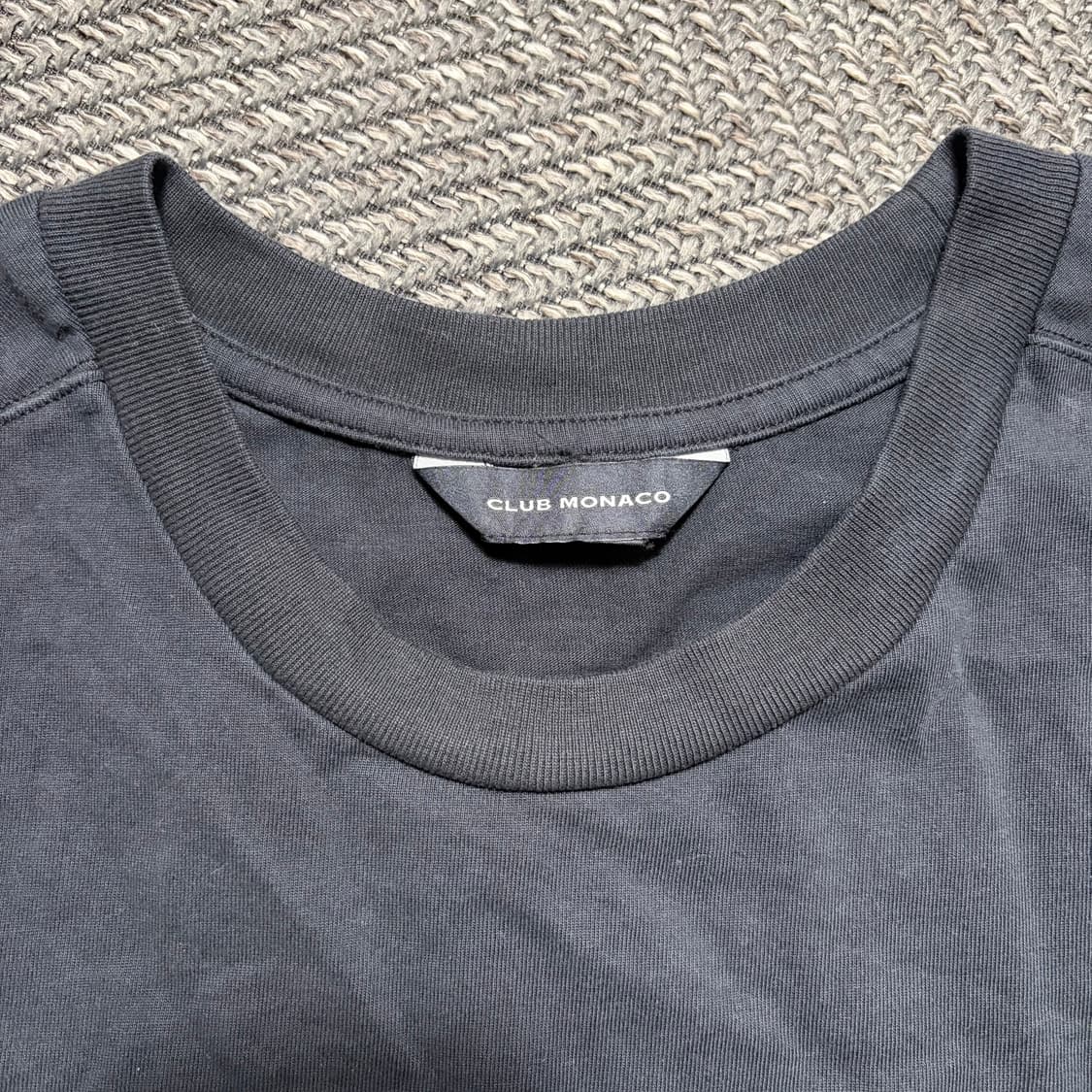 클럽모나코 블랙 민소매 티셔츠(S) 상품이미지3