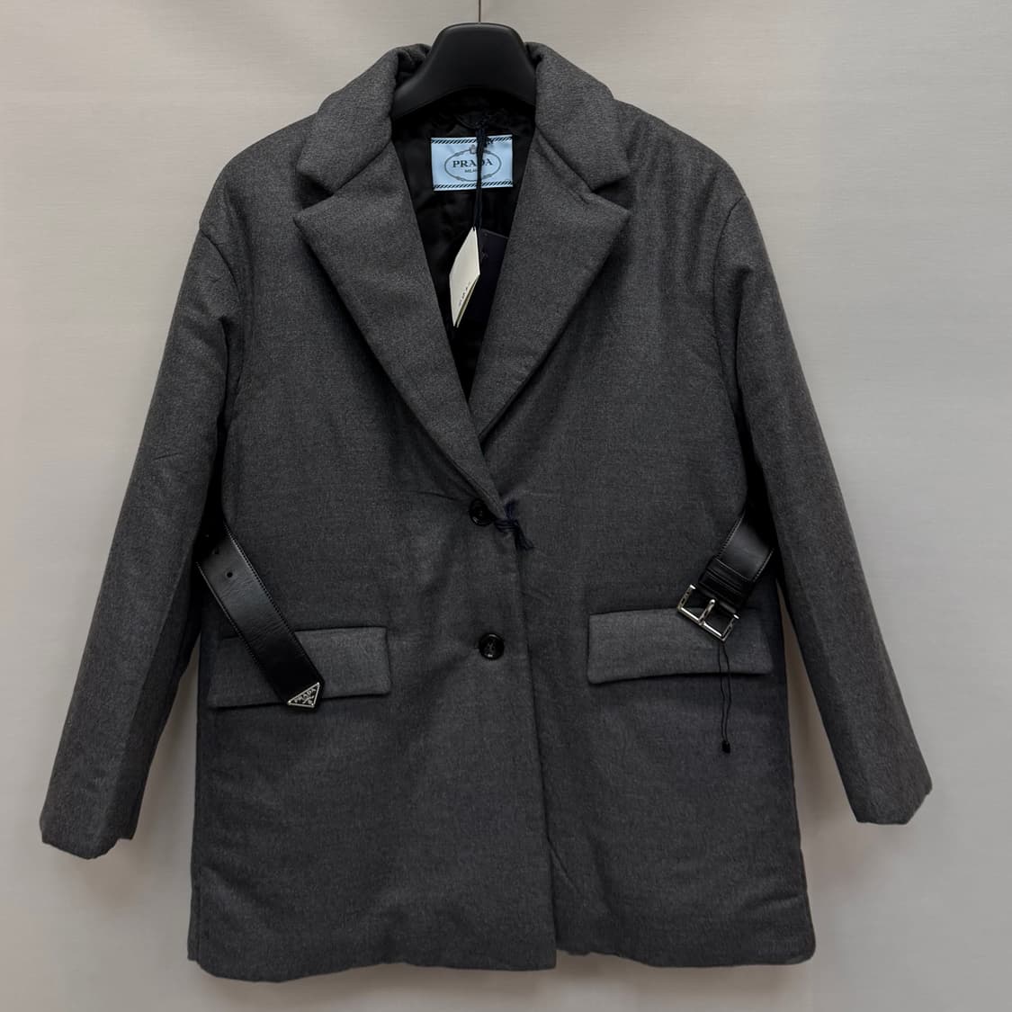 프라다 벨티드 캐시미어 싱글 패딩 자켓 (44~55 ) 상품이미지1