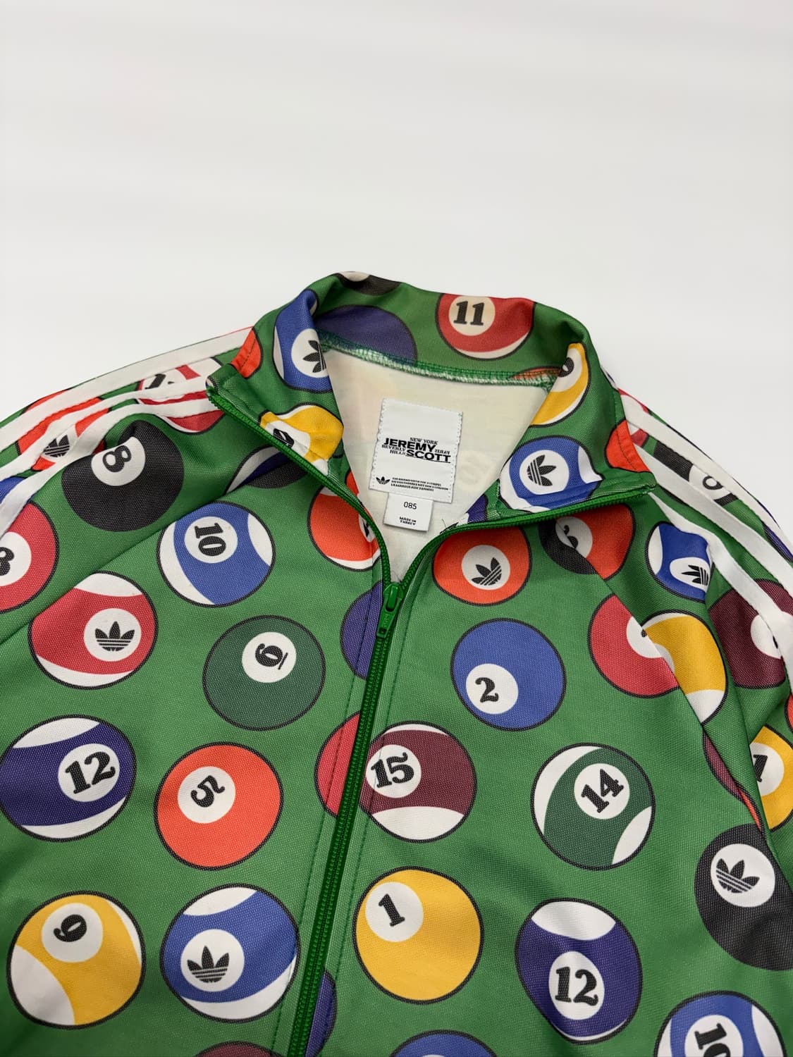 아디다스 파이어버드 x 제레미스캇 포켓볼 트랙탑 져지 자켓 Size: X 상품이미지3