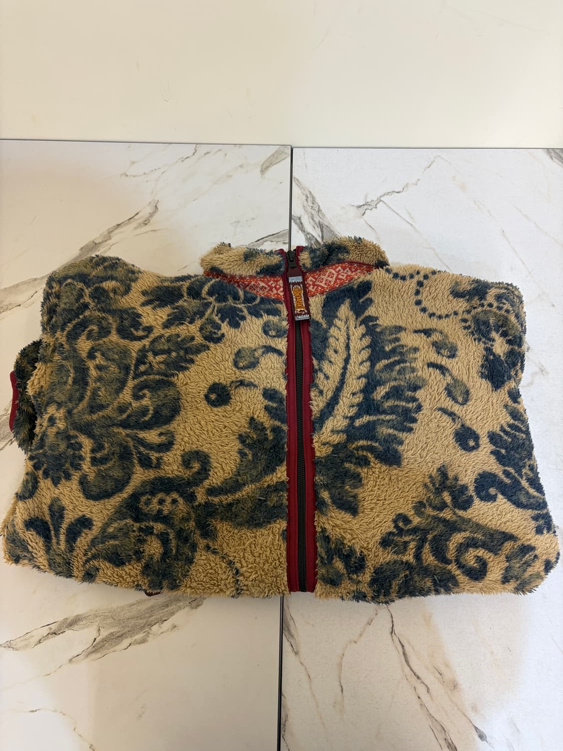 오늘만할인 급처 [2/L] kapital  캐피탈 다마스크 후리스 상품이미지3