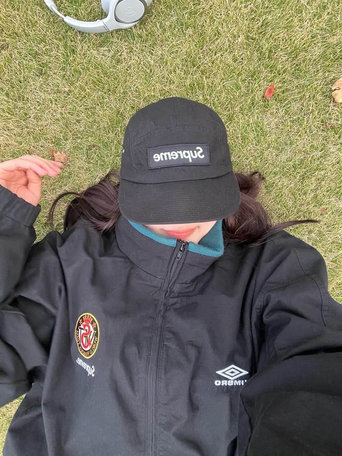 슈프림 캠프캡 24ss 블랙 상품이미지3