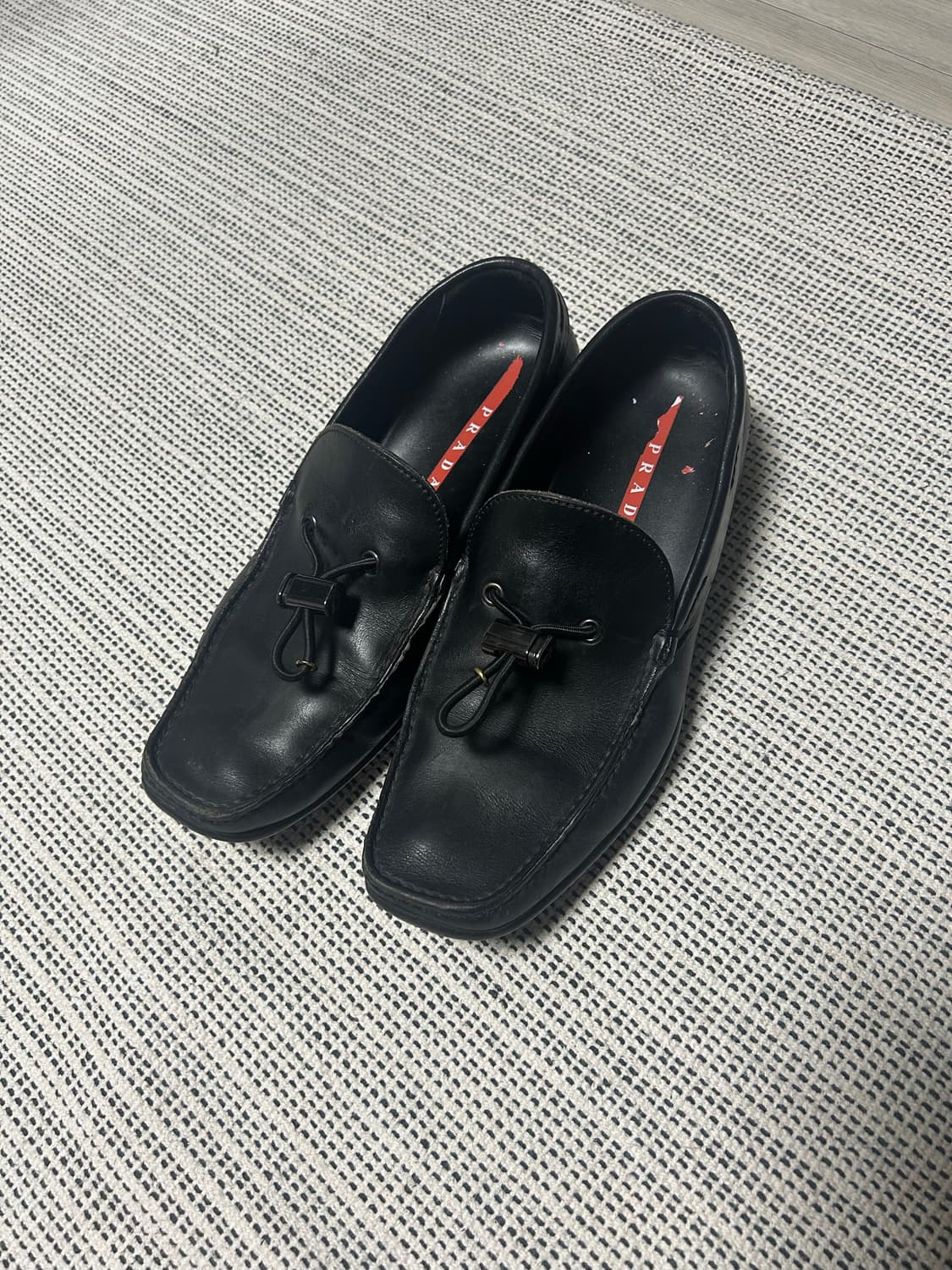 prada 빈티지 프라다 스포츠 스트링 로퍼 상품이미지1