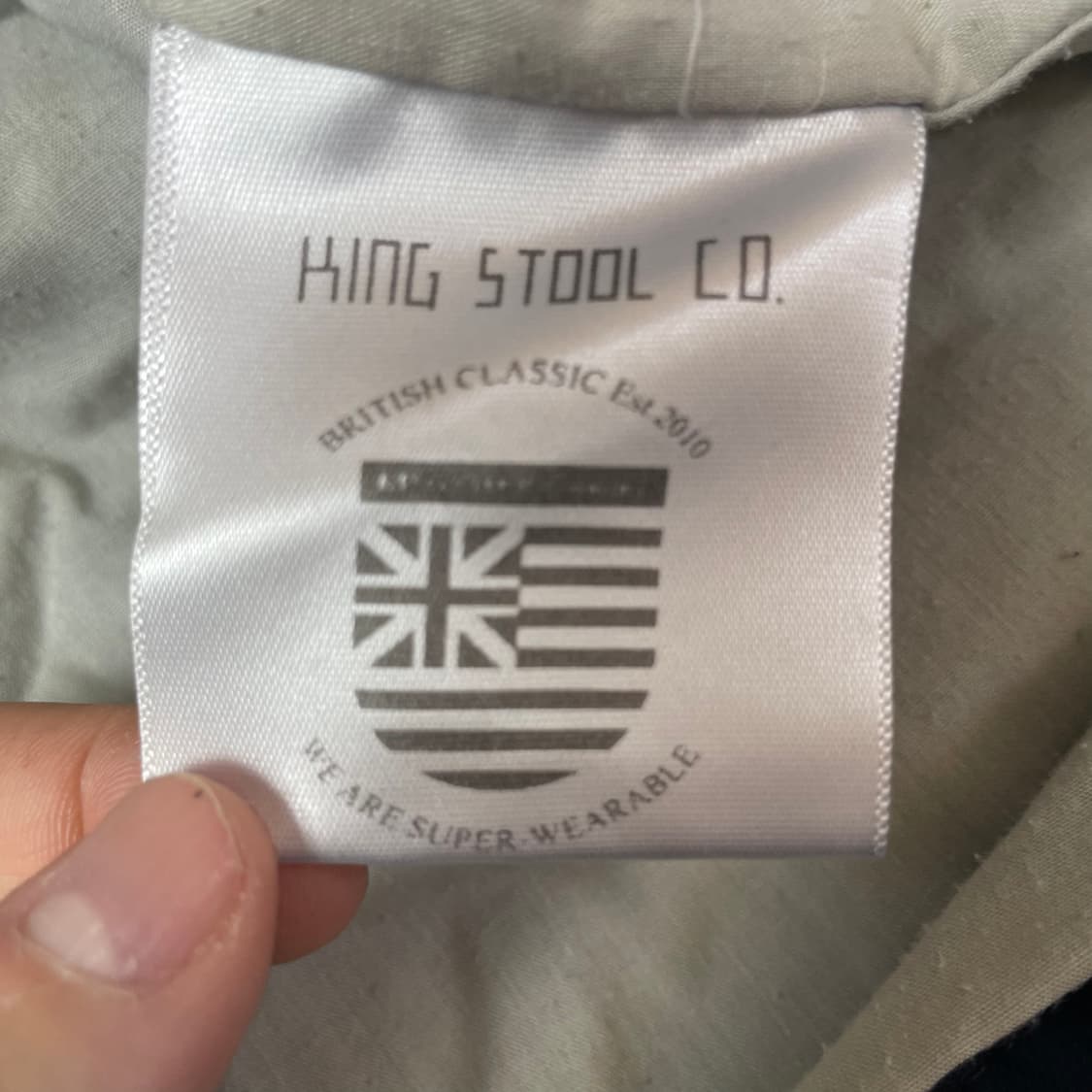 킹스툴 76 프린팅 코치 자켓 M 상품이미지6