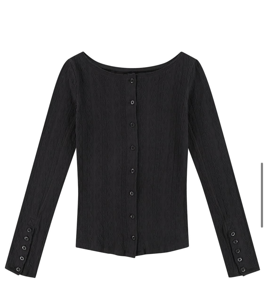 코이세이오 투웨이 롱슬리브 차콜 상품이미지1