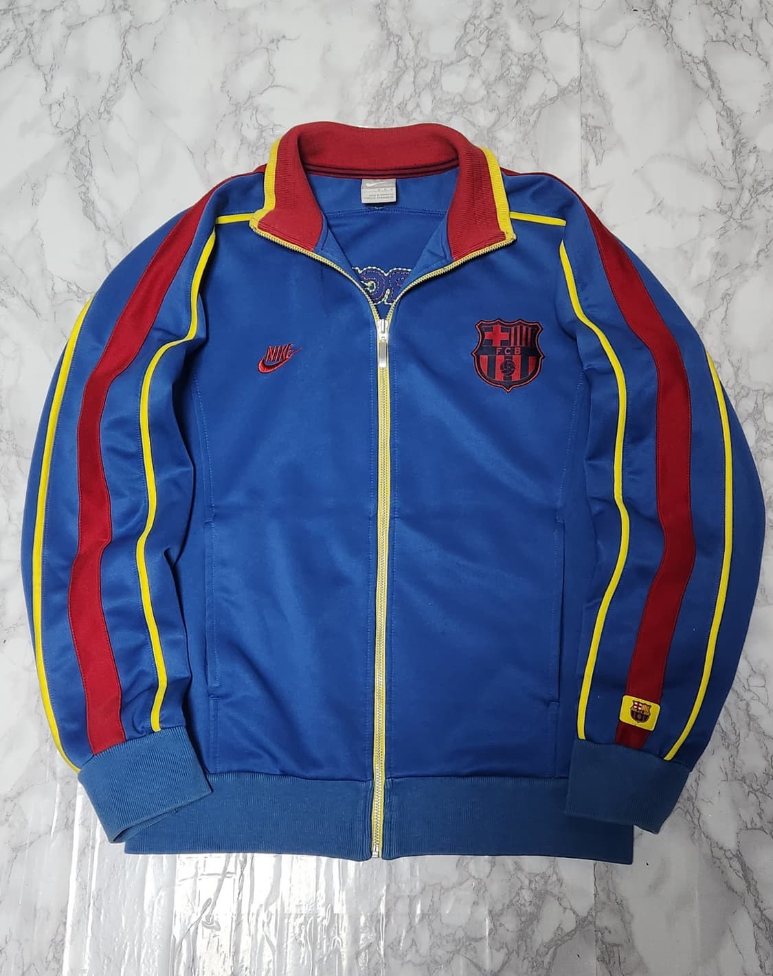 나이키 바르셀로나 08-09 트레이닝 져지 자켓 상품이미지1