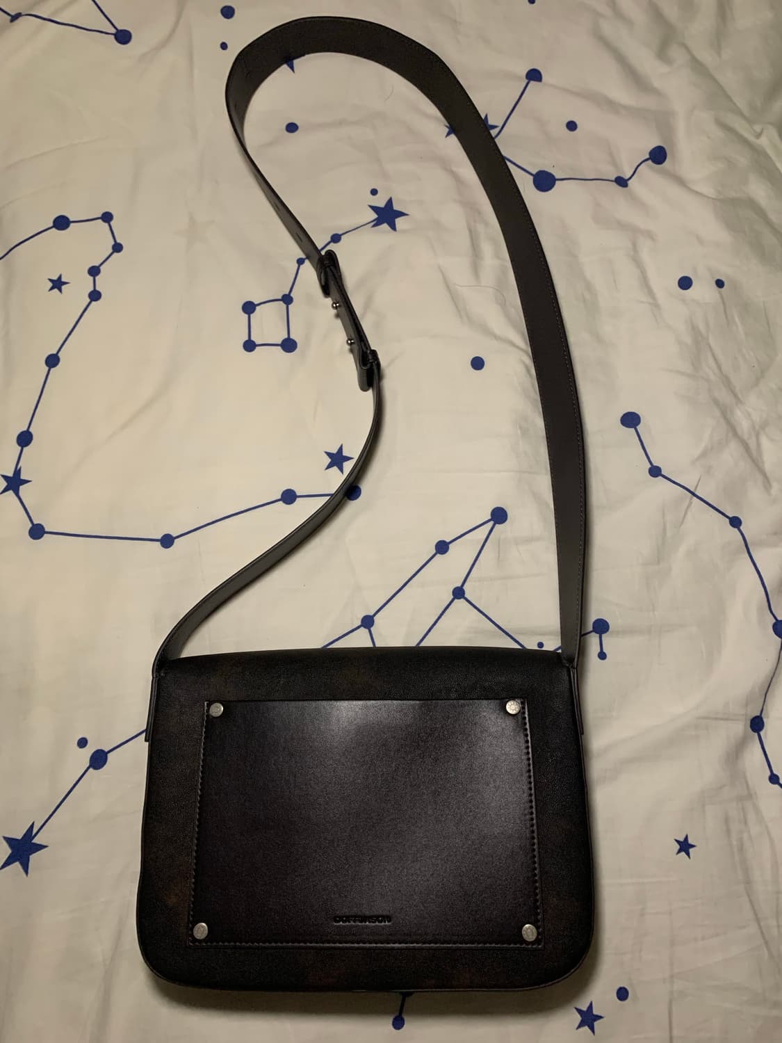 도프제이슨 빈티지 스몰 메일백 다크브라운 상품이미지2