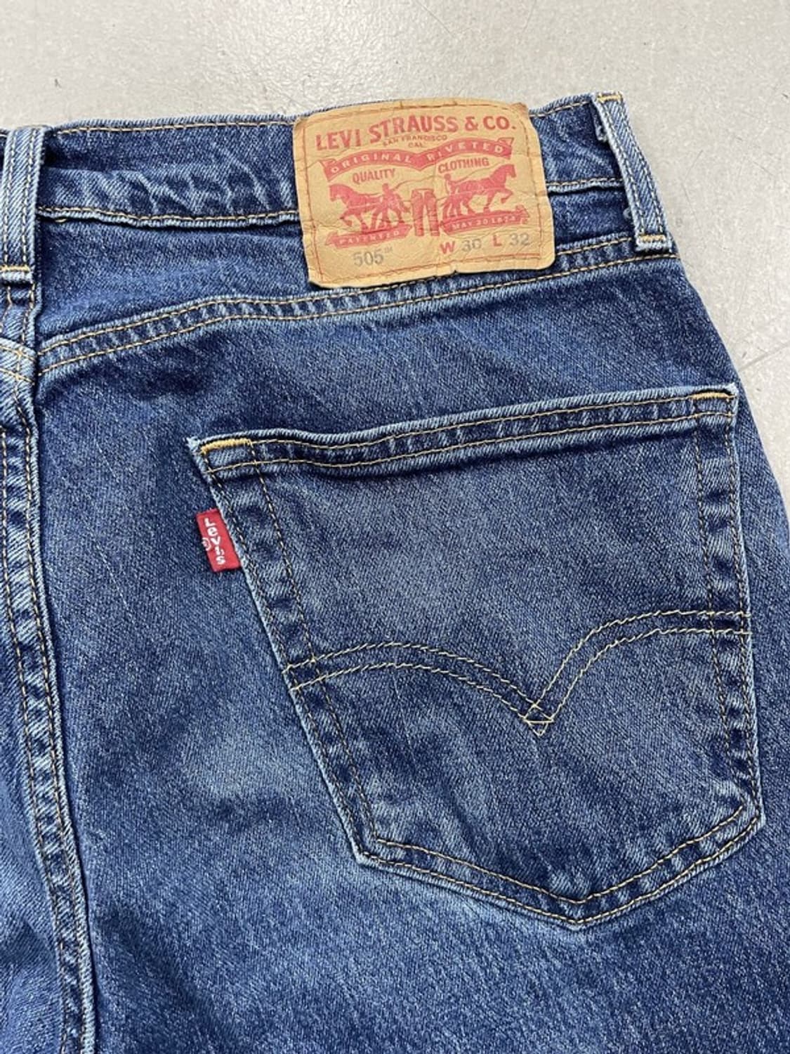 리바이스 505 레귤러 스트레이트진 30 상품이미지4