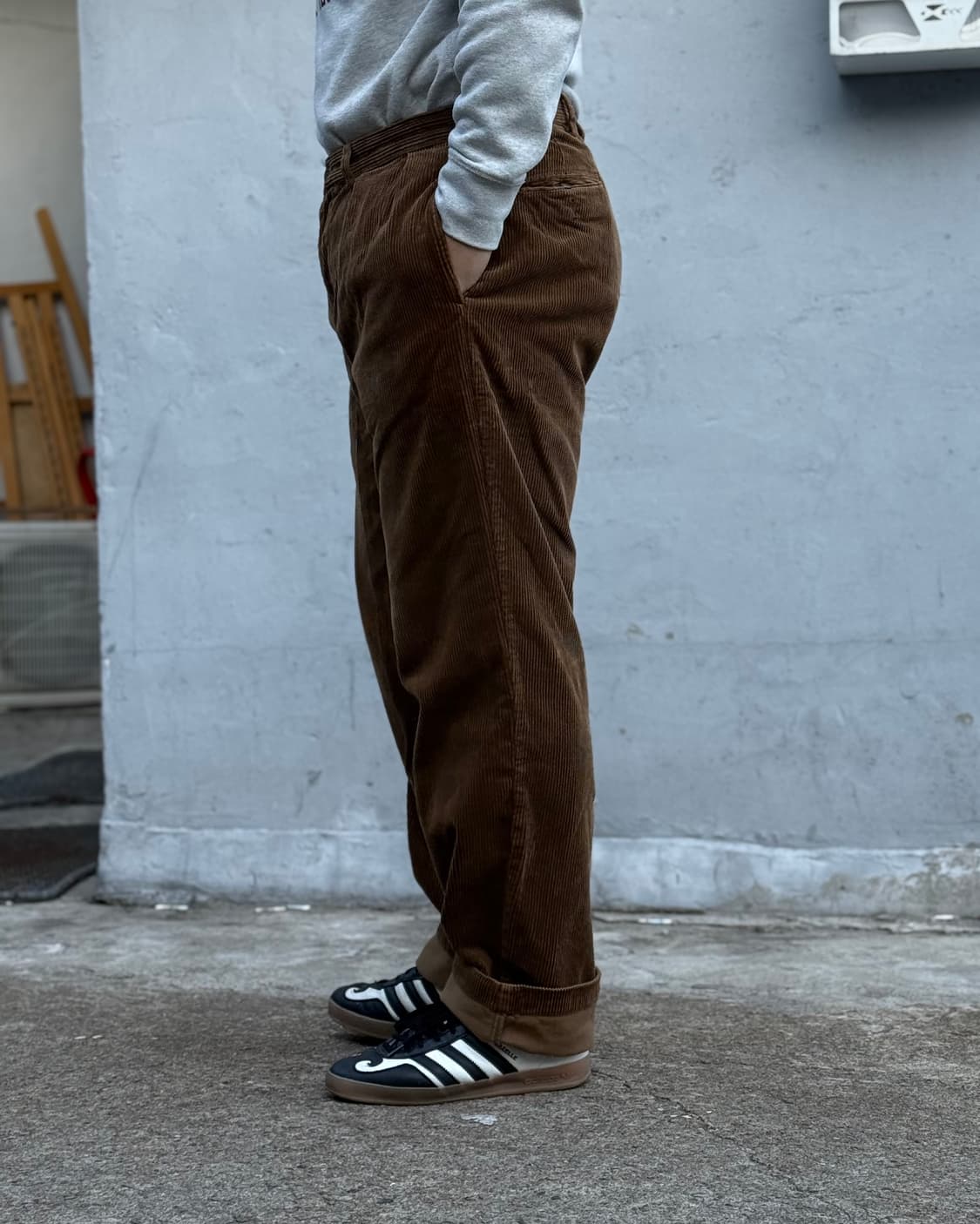 90‘s 폴로 랄프로렌 코듀로이 팬츠 36 [브라운] 상품이미지8