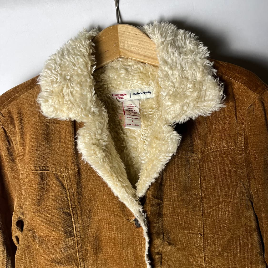 [A&F] 아베크롬비 쉐르파 미디 자켓 상품이미지3