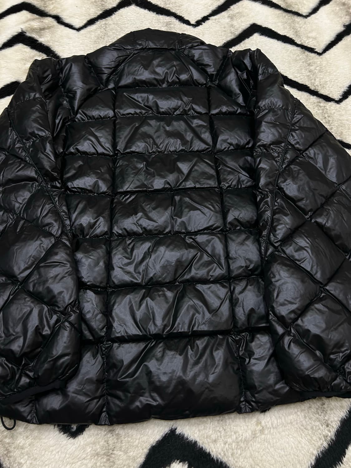 [S]무신사스탠다드 탱커 스텐넥 경량 자켓/블랙 상품이미지5