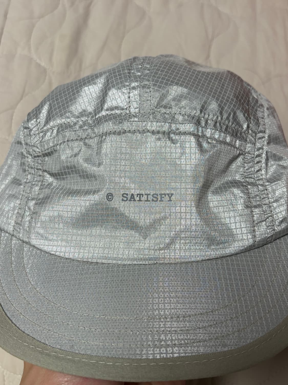 새티스파이 실버쉘 트레일 캡 실버 판매 상품이미지1