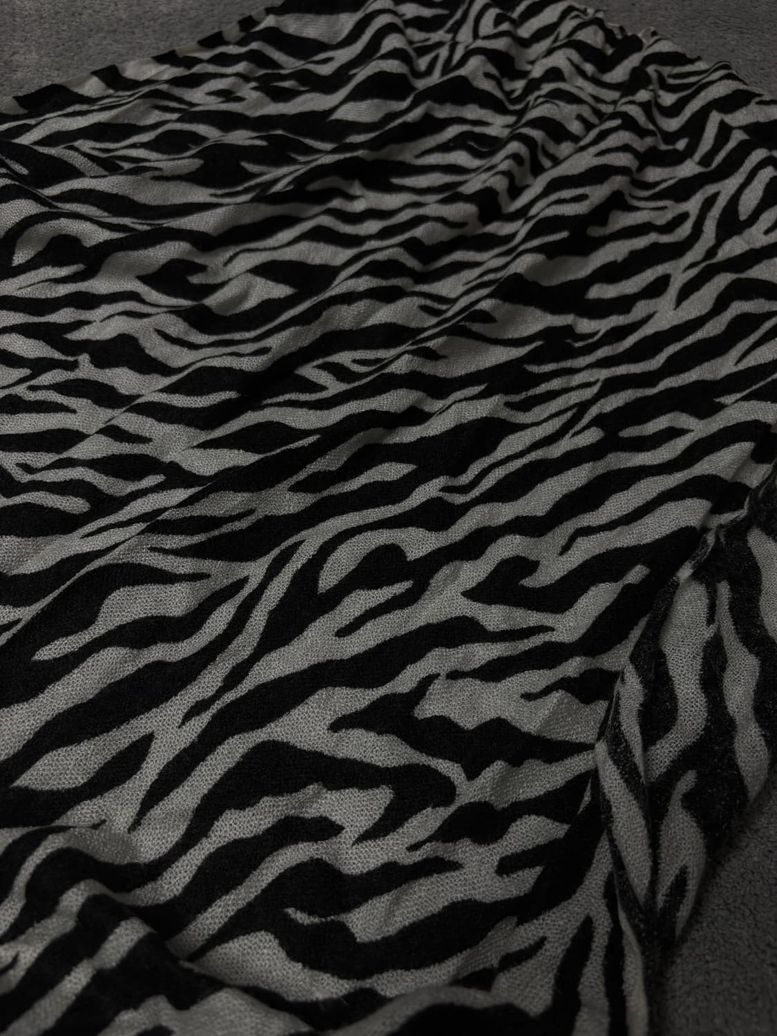 Vintage punk grunge mood leopard scarf 상품이미지3