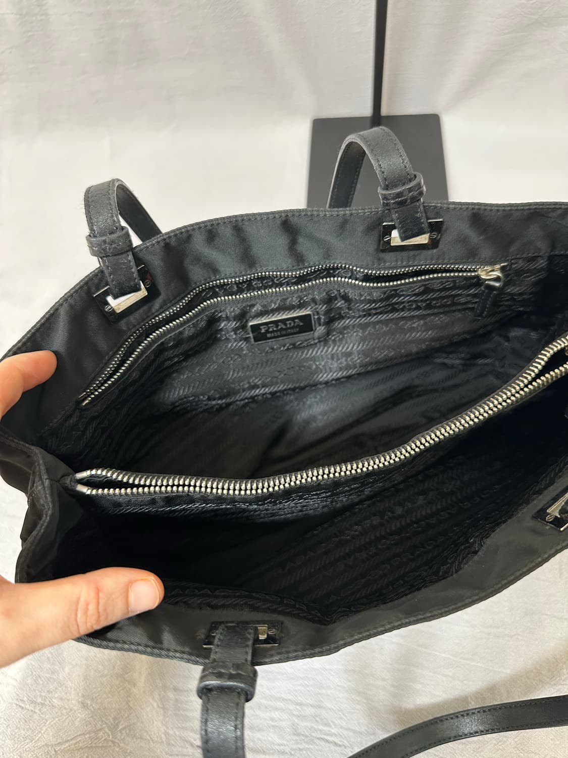 프라다 나일론 포코노 토트백 숄더백 상품이미지7