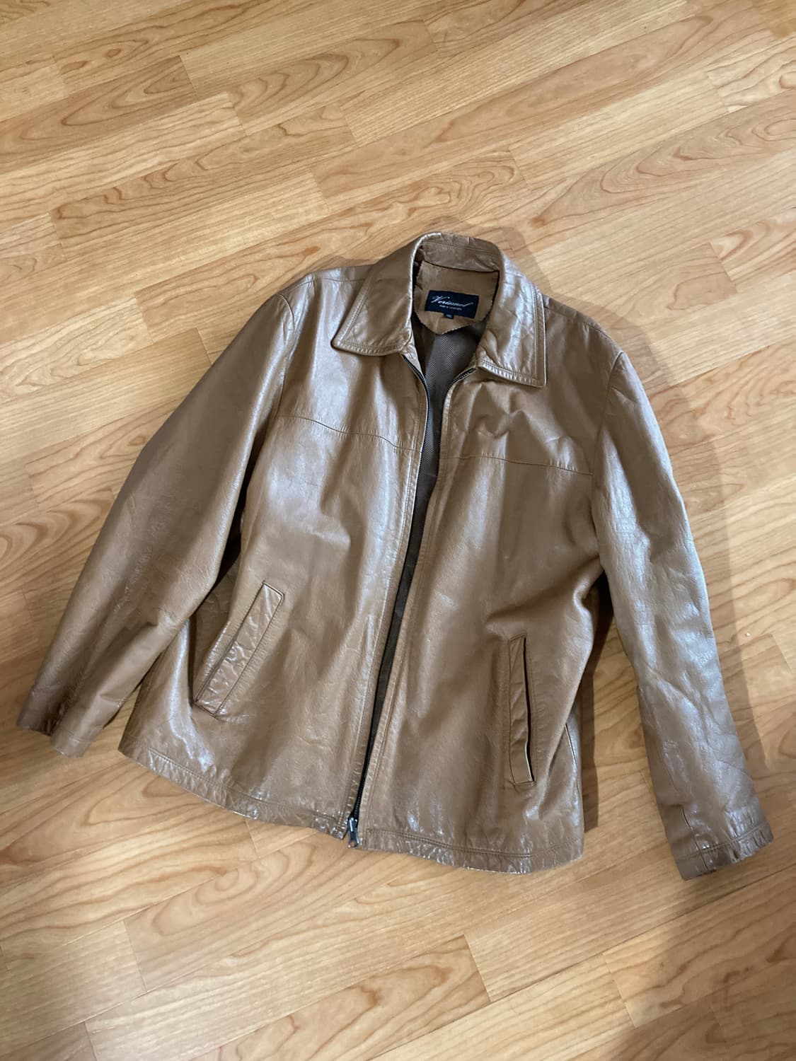 (105) 리얼 레더 브라운 레더 자켓 상품이미지3