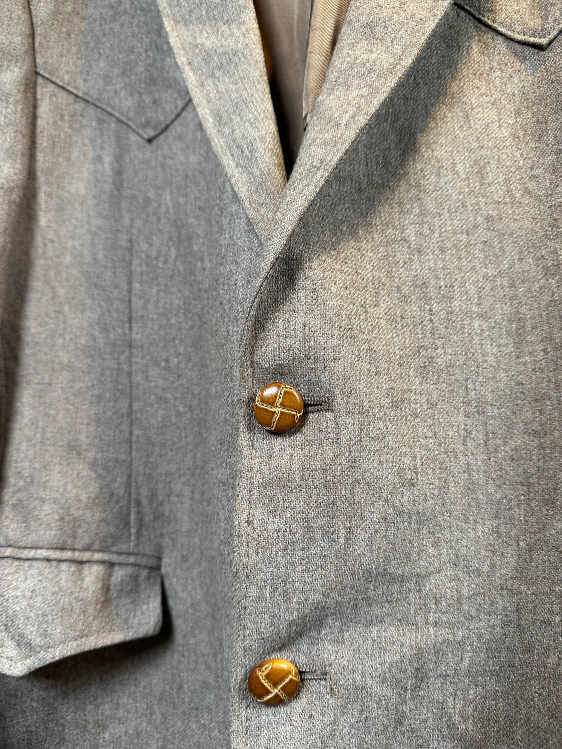 그랜드 엔트리 웨스턴 웨어 울 2버튼 카우보이 스포츠 자켓 상품이미지5