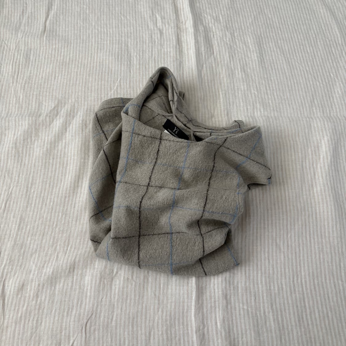  ▫️Y's Yohji Yamamoto Check Sleeve 상품이미지1