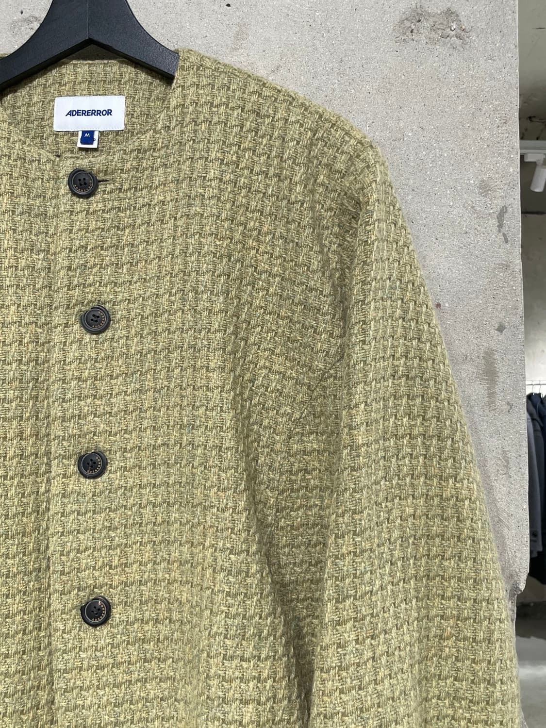 아더에러 그린 아테 트위드 블루종 자켓 상품이미지3