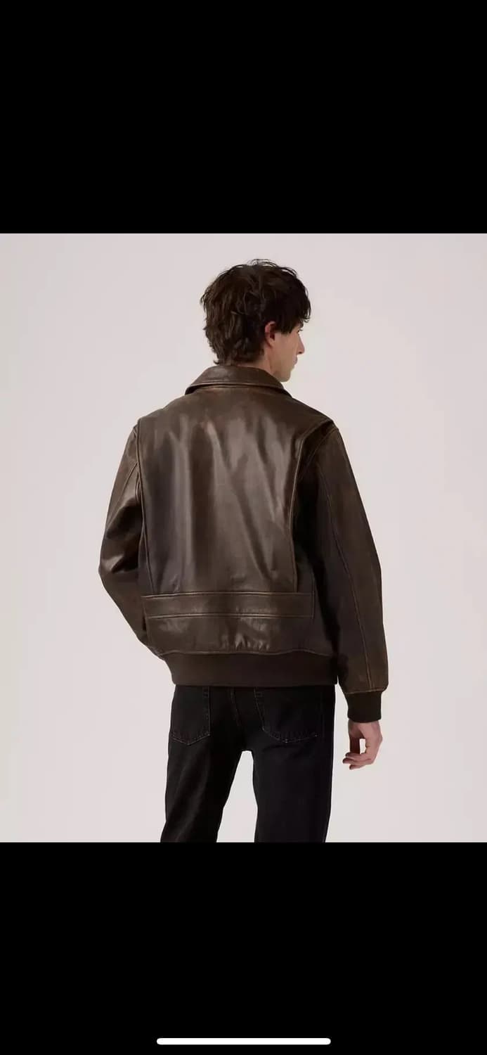 리바이스 레더A-2자켓 S,Clayton Leather Aviator 상품이미지3