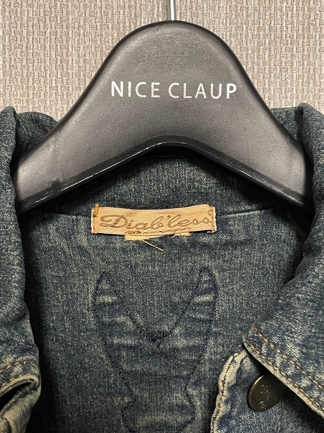 데님 미디 코트 자켓 상품이미지7