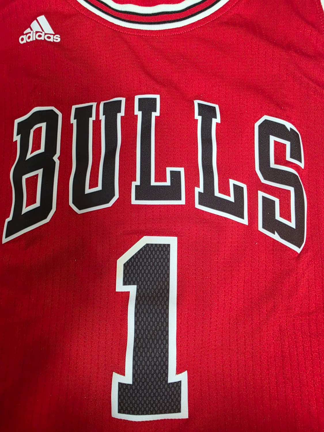 아디다스  NBA시카고 불스 데릭로즈 스윙맨 홈 유니폼 저지 L 상품이미지4