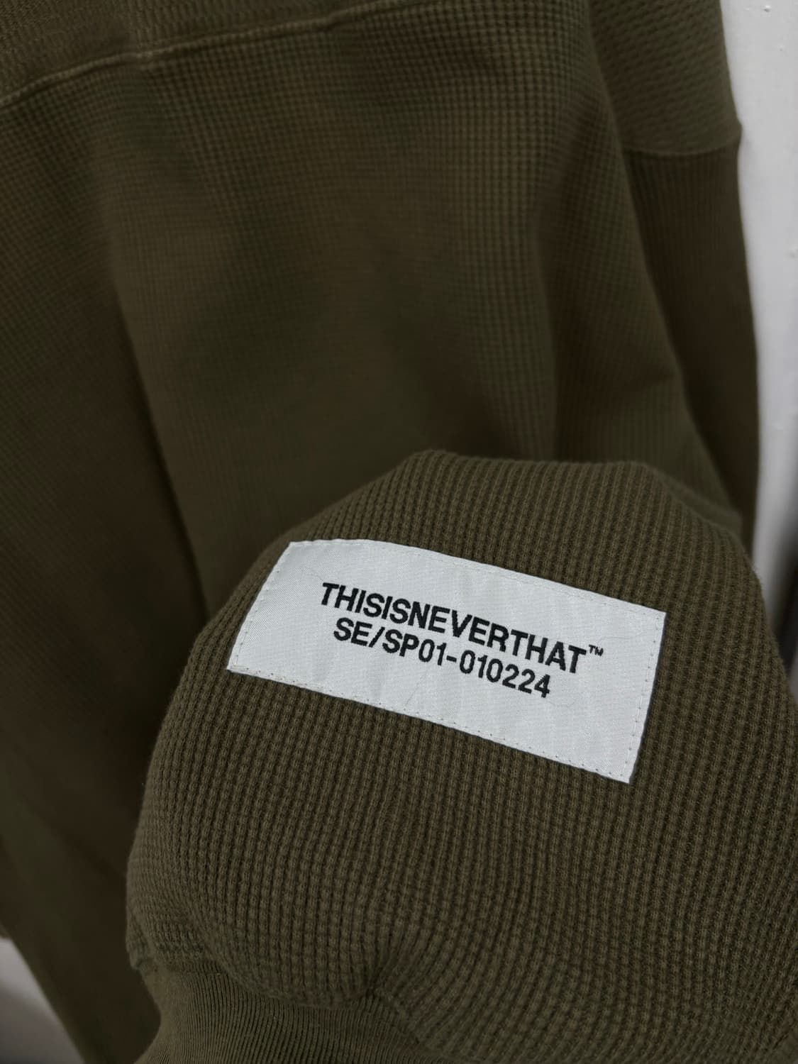 디스이즈네버댓 와플 맨투맨 상품이미지4