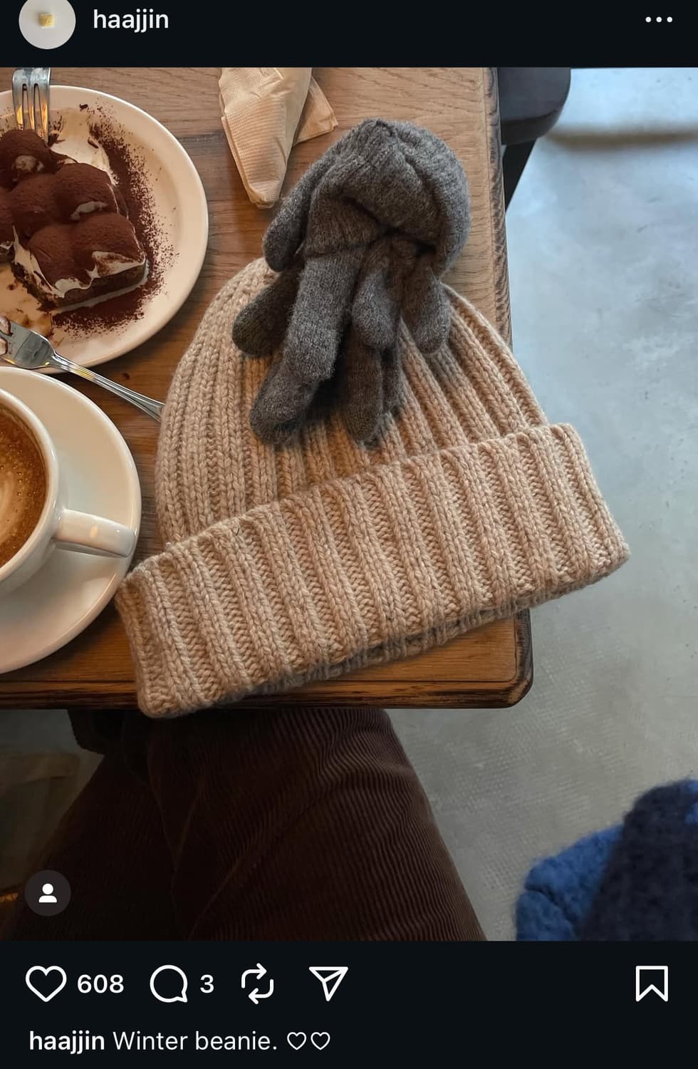 게드 ged 비니 오트밀 nep beanie 상품이미지3