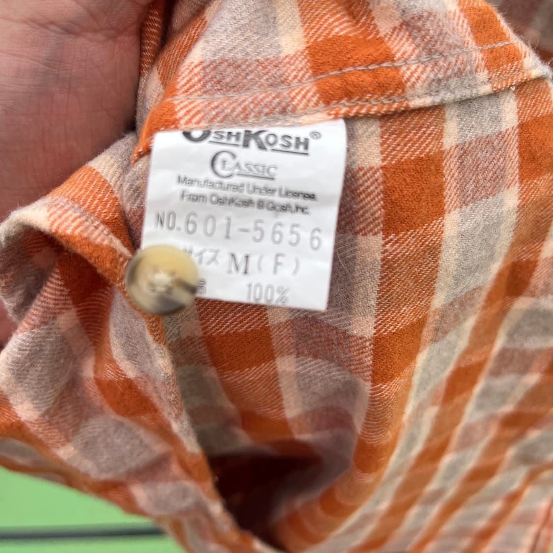 OSHKOSH Classic Flannel Shirt 상품이미지5