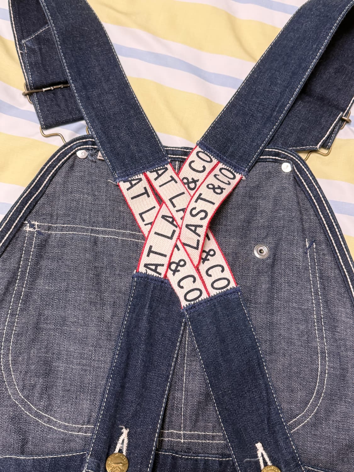 타임원클로딩 엣라코 데님 오버롤 30 상품이미지4