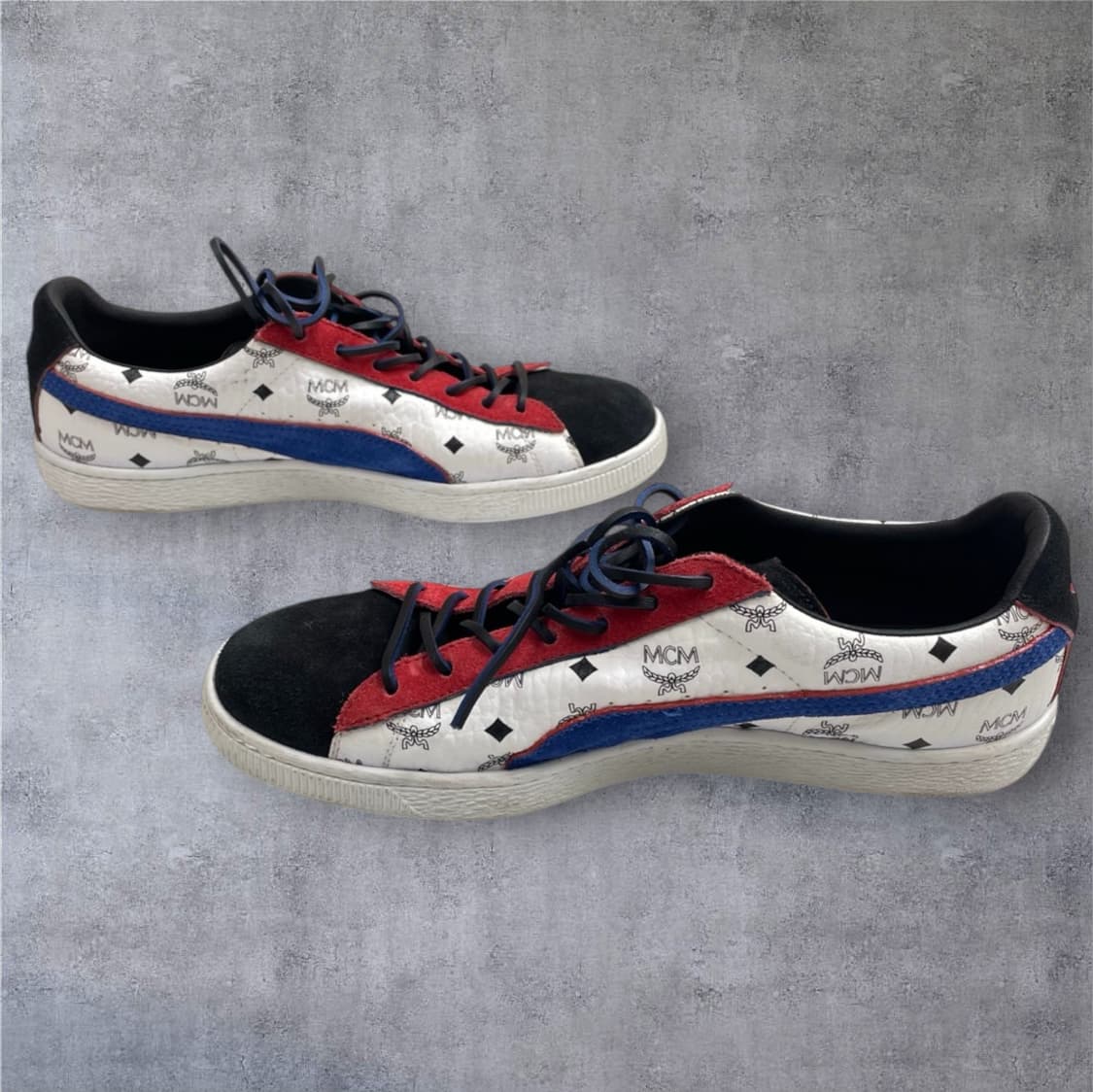 푸마 x MCM 시그니처 패턴 스웨이드 클래식 스니커즈 280 상품이미지3