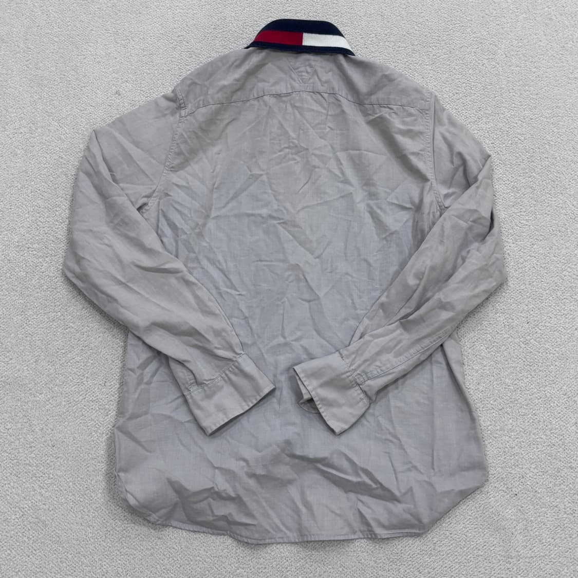 S 타미힐피거 긴팔 카라 셔츠 0403E 상품이미지2