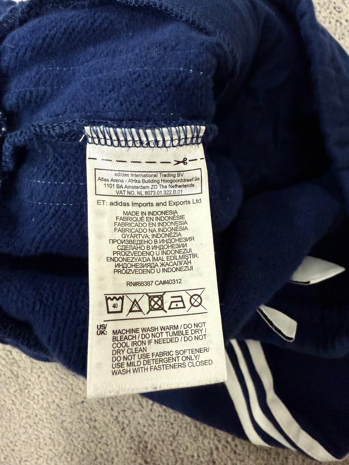 (S) 아디다스 파이어버드 스웻 조거팬츠 상품이미지5