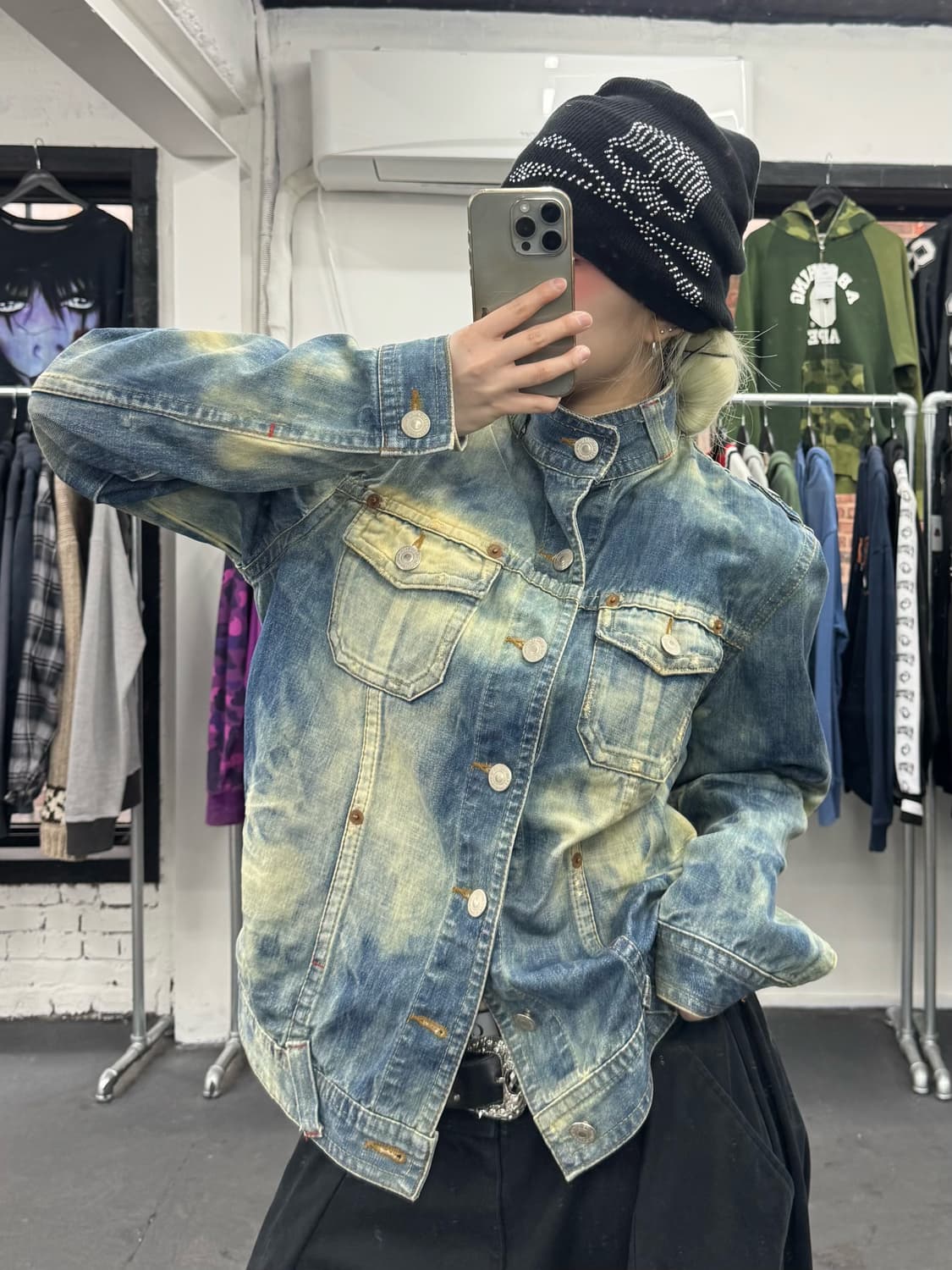 VTG 워시드 데님자켓 상품이미지6