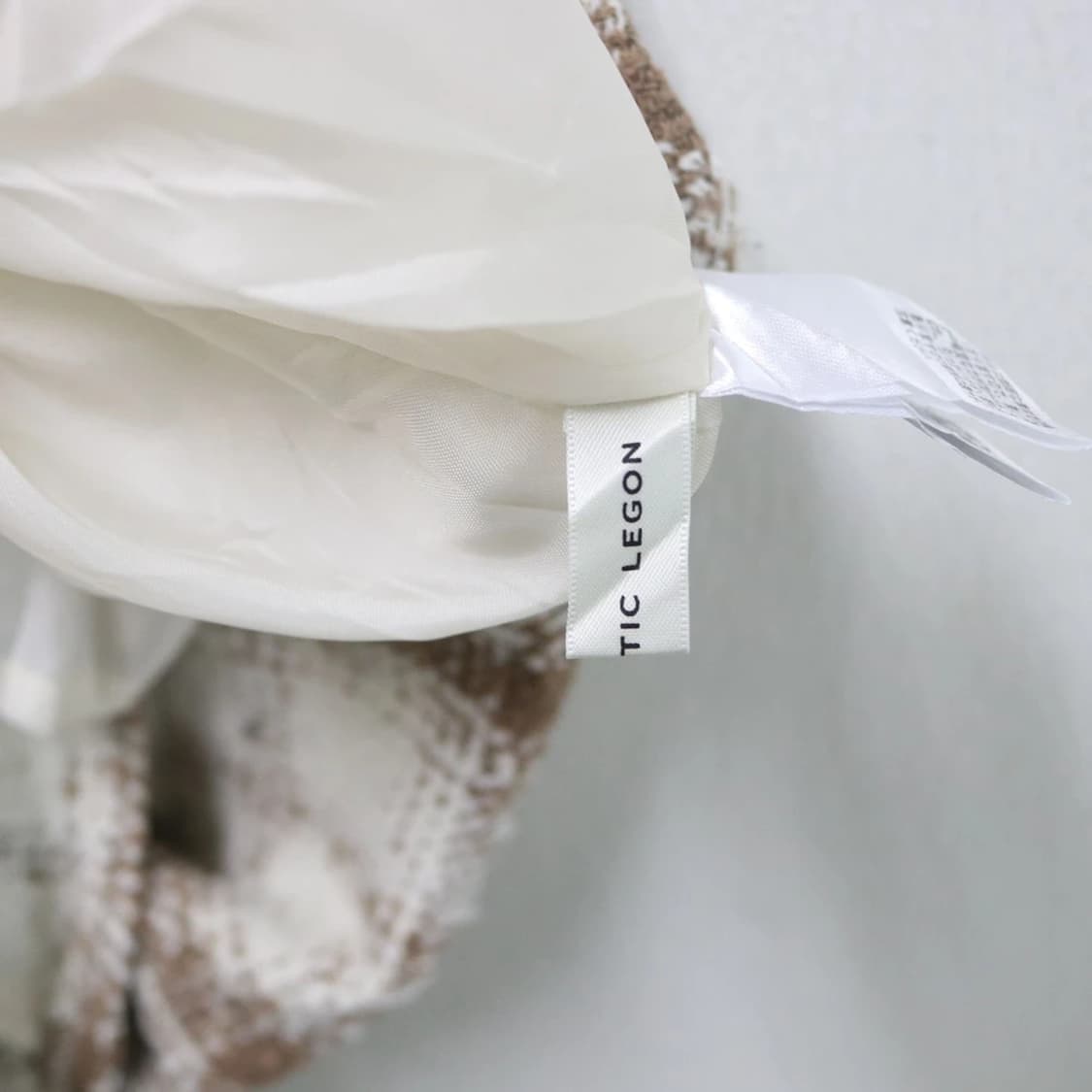 MAJESTIC LEGON 체크 뷔스티에 롱 원피스 62349 상품이미지10