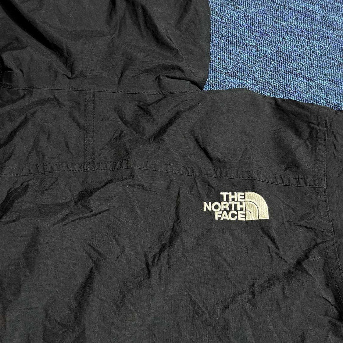노스페이스 블랙 후드 바람막이 상품이미지5