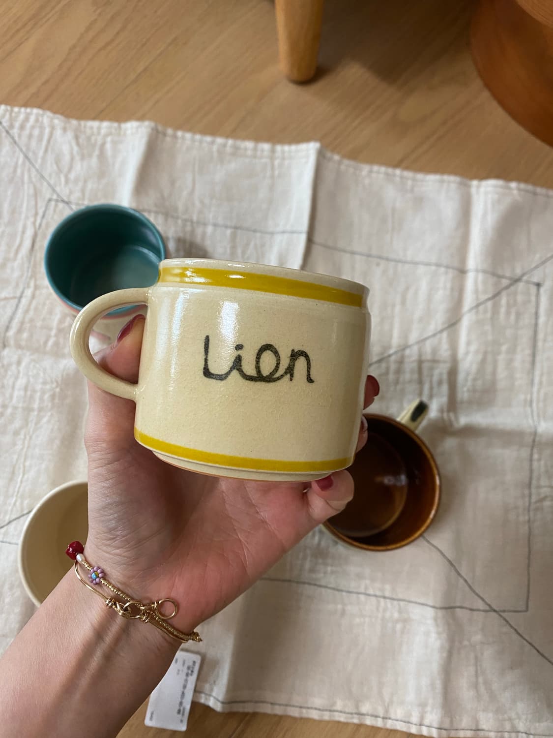 다이삭 머그컵 토끼,곰,사자,공룡 각 판매 상품이미지10