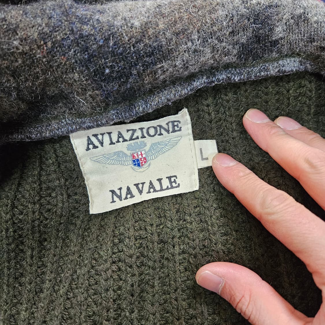 Aviazione Navale in Italy 카모 블럭 후드자켓 상품이미지6