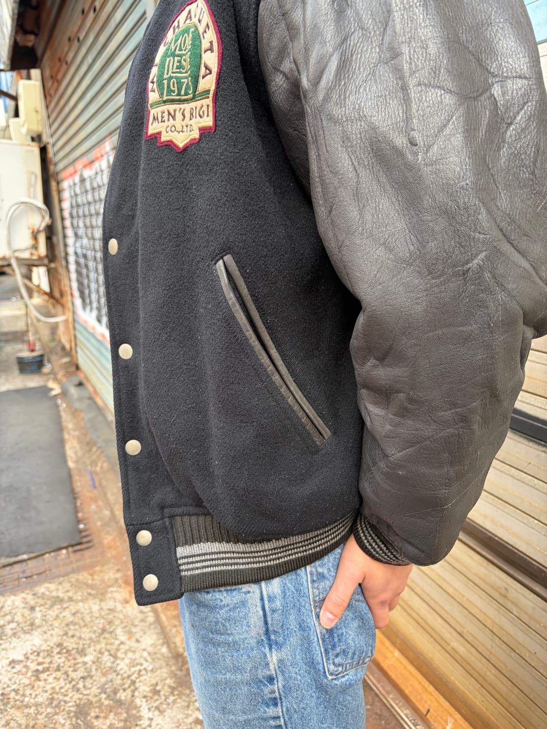 90’s Men’s BIGI archive varsity jacket  상품이미지8