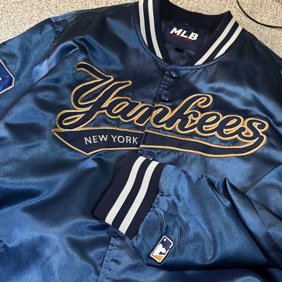 엠엘비 뉴욕양키스 빅로고 스타디움 자켓 상품이미지2