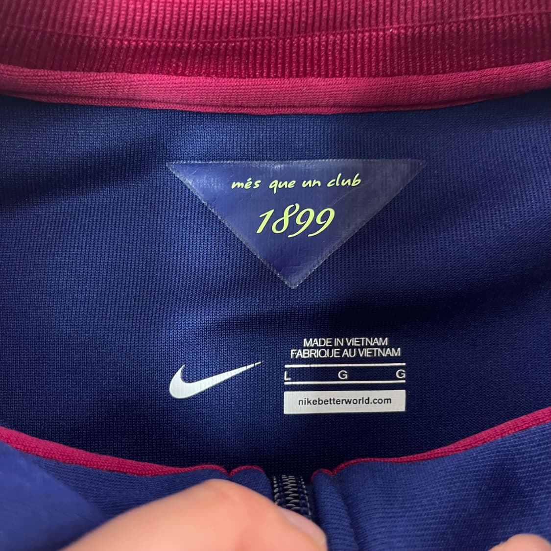 100 나이키 바르셀로나 트랙탑 져지 상품이미지4