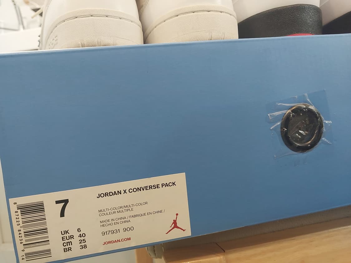 조던2 x 컨버스 팩 Alumini
남성용 250사이즈 2족 상품이미지8