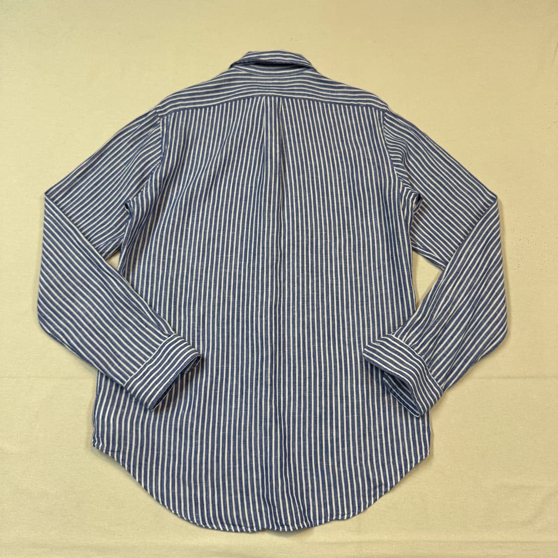 M) 폴로 랄프로렌 클래식핏 스트라이프 린넨 셔츠 상품이미지5