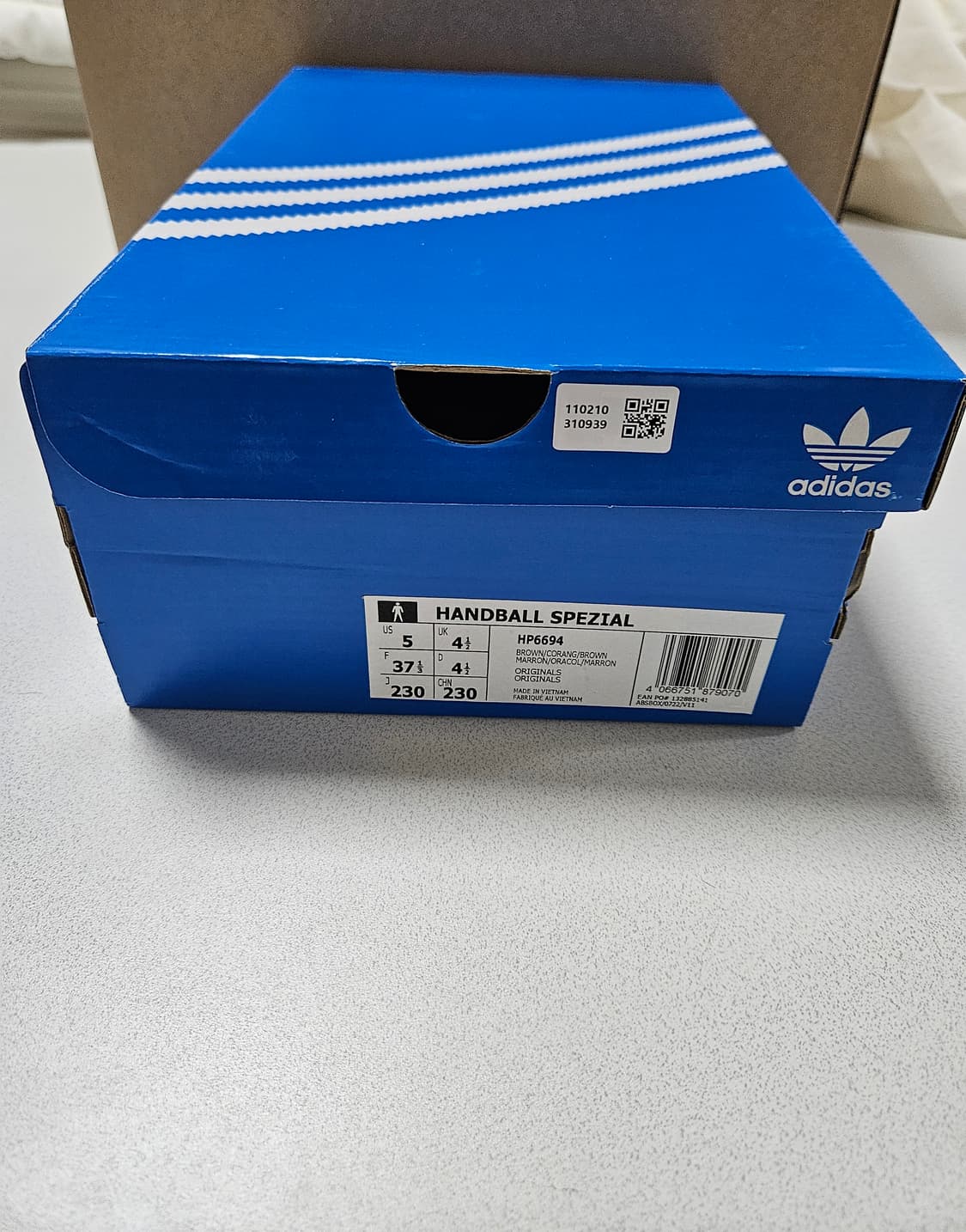 아디다스 스페지알 핸드볼 브라운 컬리지에이트 오렌지 230 상품이미지8