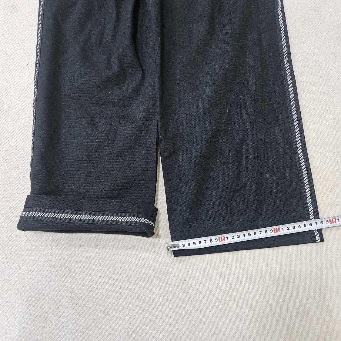 M 네스티팜X노메뉴얼 블랙 치노팬츠 0401Y 상품이미지7